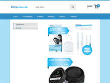 Tablet Screenshot of envywhite.dk